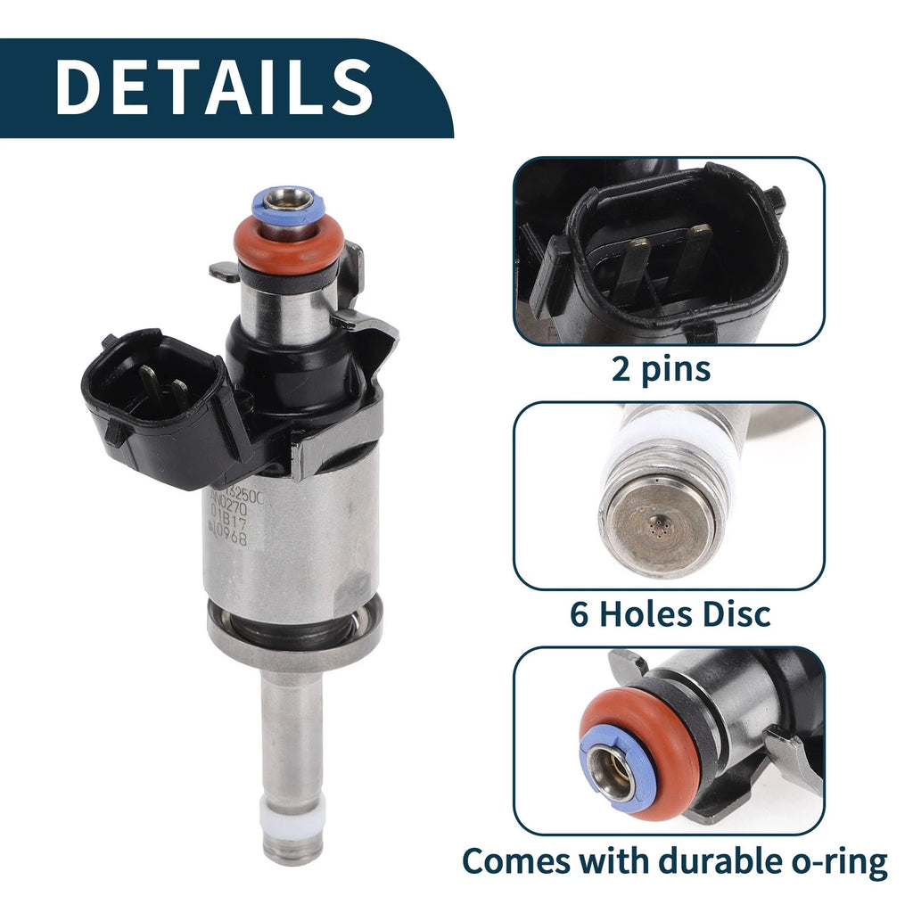 Fuel Injector No.PE0113250C for Mazda MX-5 Miata (2016–2018)