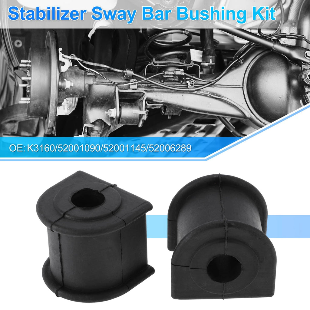 Stabilizer Sway Bar Bushing Kit No.K3160 for Dodge Dakota (2002–2004) Rubber