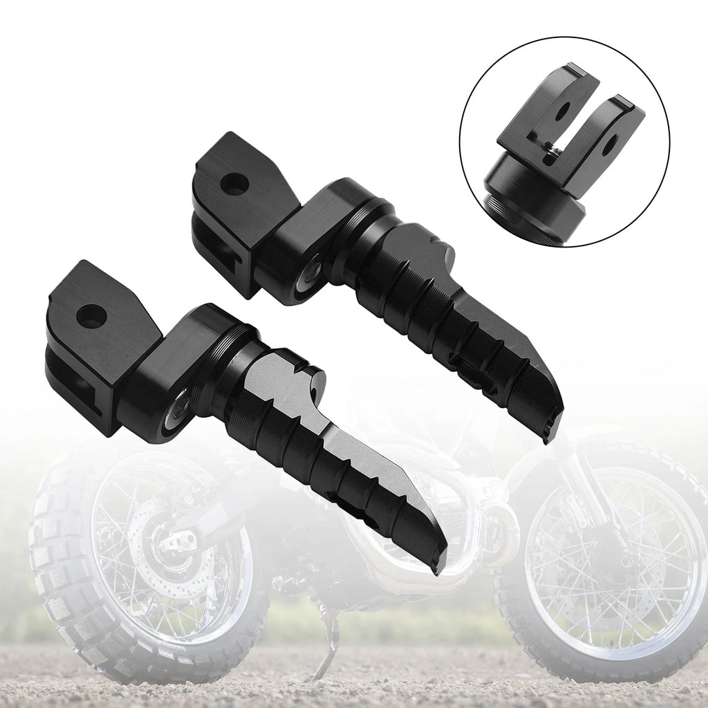 Front Footrests Foot Pegs for Ducati Monster 821 937 950 1100/S/EVO 1200/S/R