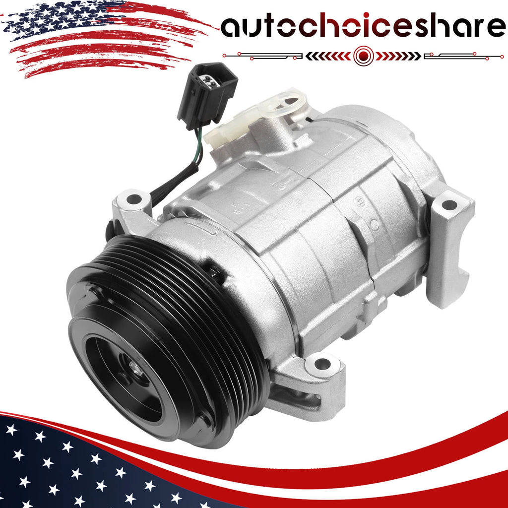 A/C Compressor & Clutch for GMC Acadia Buick Enclave (2007–2012)