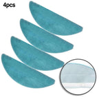 4X Mop Cloths for Conga M50 Robot Vacuum (Replacement Microfiber)