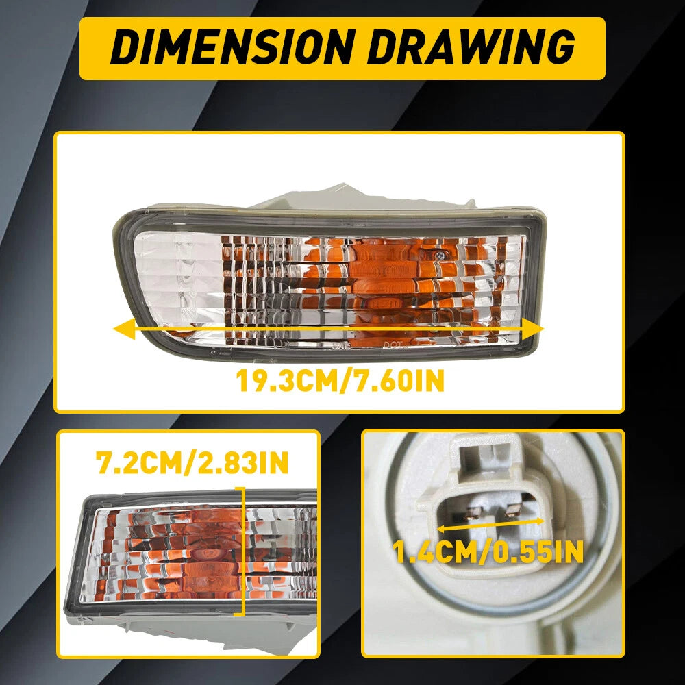 Turn Signal Light Set for Toyota 4Runner (1999–2002)