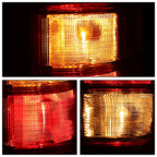 Chrome Red Right Side Tail Light Assembly for Ford F-150 (2021–2023)