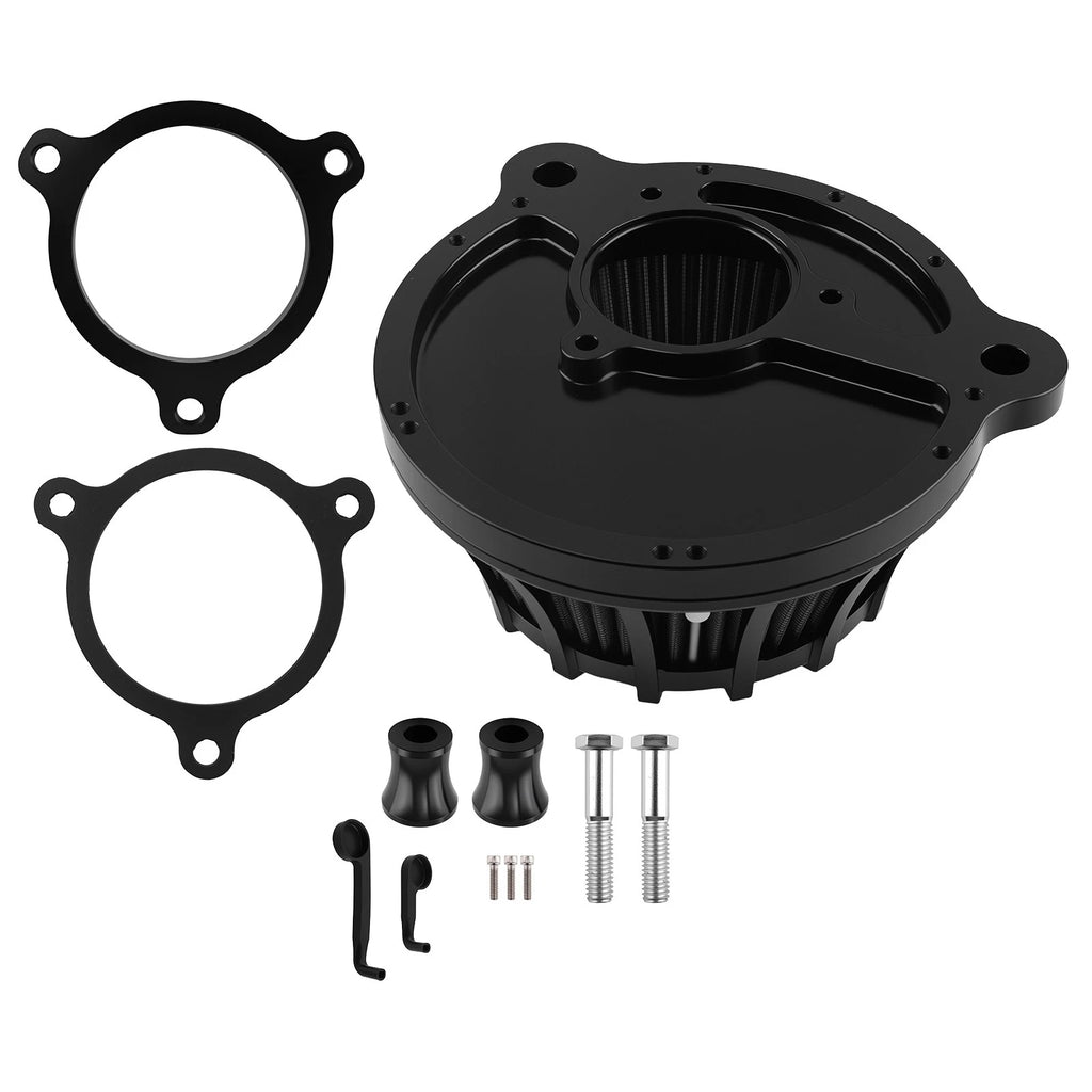 Performance Air System for Harley M8 Touring Road Glide (2017–2023) Black