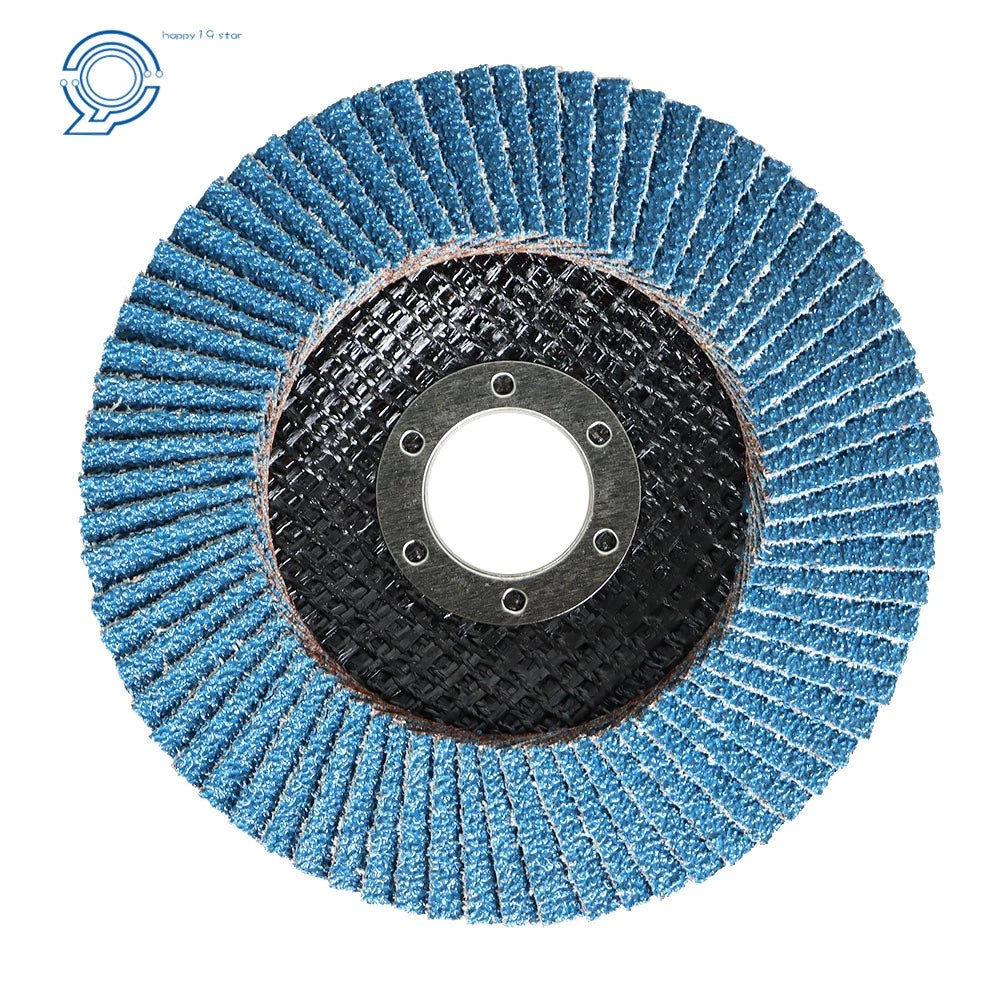 Set of 10 Zirconia Flap Discs 4-1/2" for Sanding and Grinding