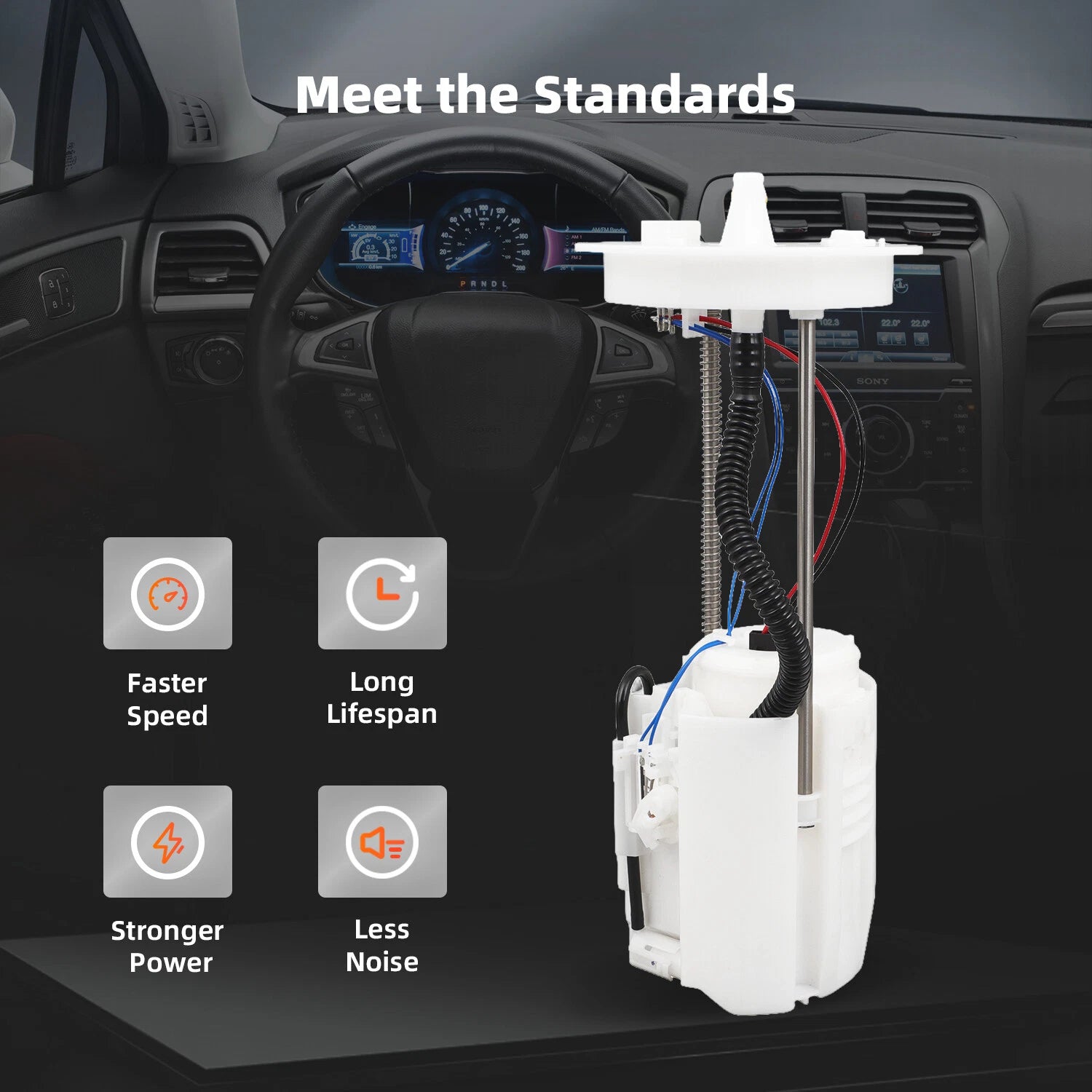 Fuel Pump Module Assembly E9186M for Honda CR-V L4 2.4L (2012–2014)