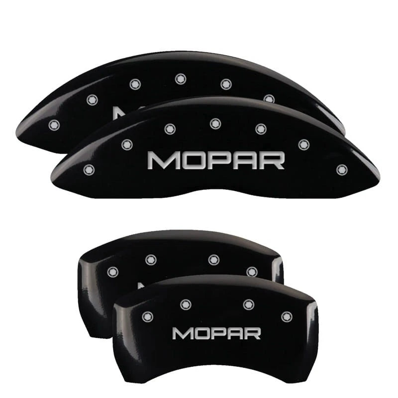 Set of 4 Gloss Black Caliper Covers for Chrysler Crossfire (2005–2006)