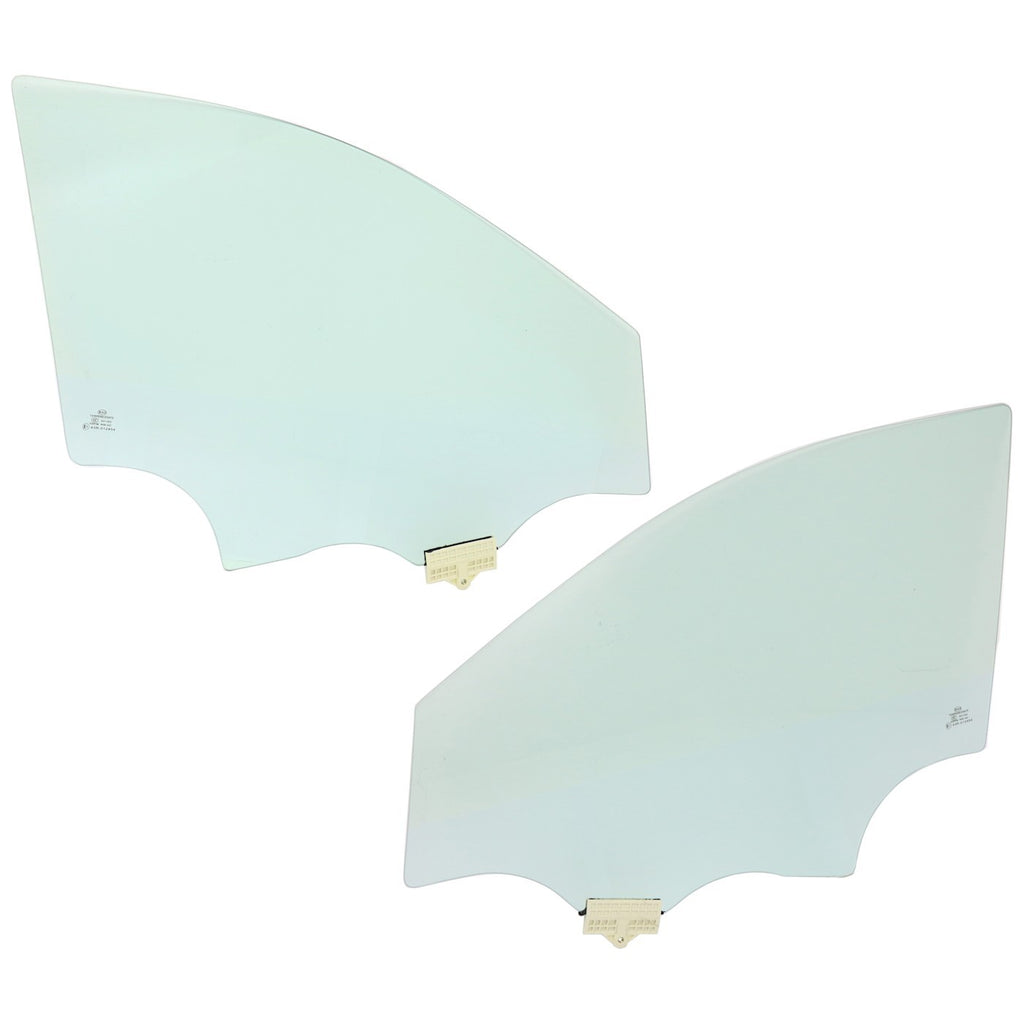 Door Glasses Set of 2 for Hyundai (Front Driver & Passenger Side)