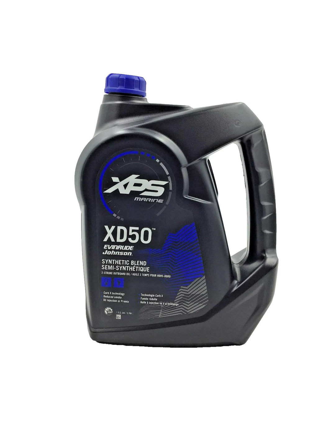 1 Gallon BRP 779718 XD50 2-Stroke Outboard Oil TCW3 for Johnson Evinrude
