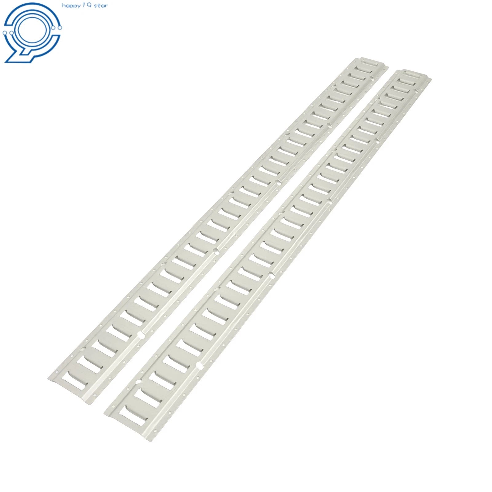 E Track Tie Down Rail Kit for Trailer Truck Van (5', Galvanized, 8 Pack)