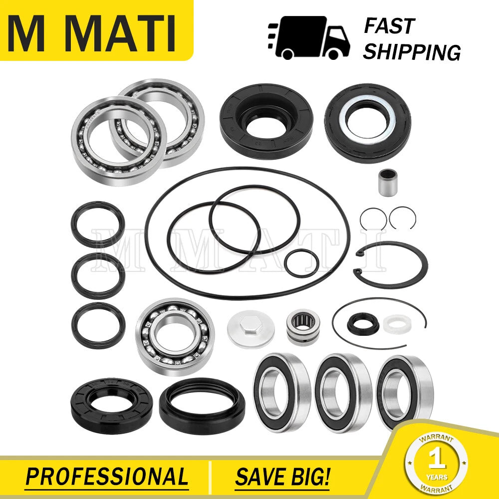 Rear Axle Differential Bearings Seal for Honda Recon 250 TRX250 (2001–2023)