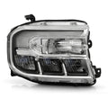 LED Headlight for Ford Maverick Lariat (2022–2024) Chrome Housing w/ DRL Right