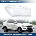1 Pc Front Right Headlight Lens Cover for Mercedes-Benz ML350 (2012–2015) No.A1668207359