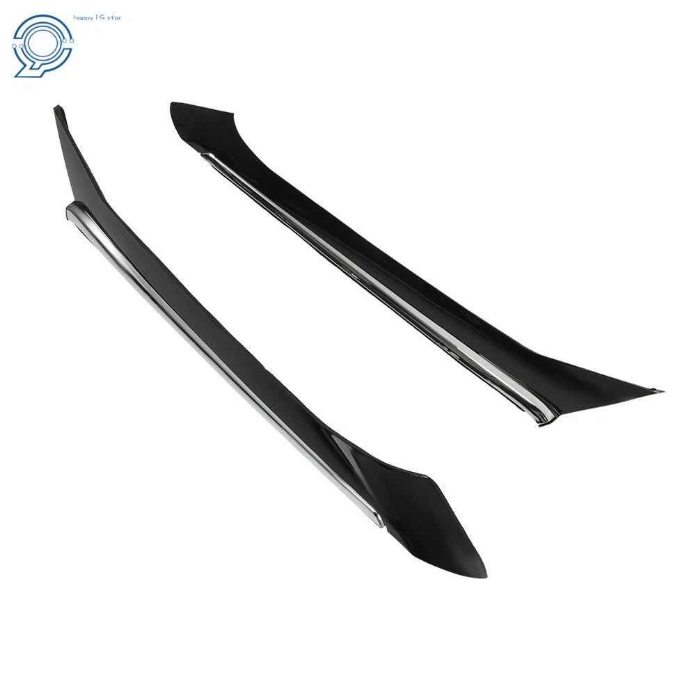 Set of 2 Rear Body Trim Pillar Moldings for Nissan Maxima (2016–2021)