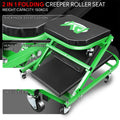 2-in-1 Rolling Creeper for Universal Use (40"x 4.7"x 17.3", 330lbs Capacity)