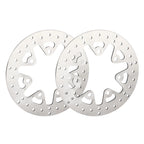 2x 11.8" Front Brake Disc Rotors for Harley Electra Street Glide (2014–2023)