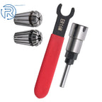 Router Bit Collet Extension Chuck Adapter for Universal Use (1/4")
