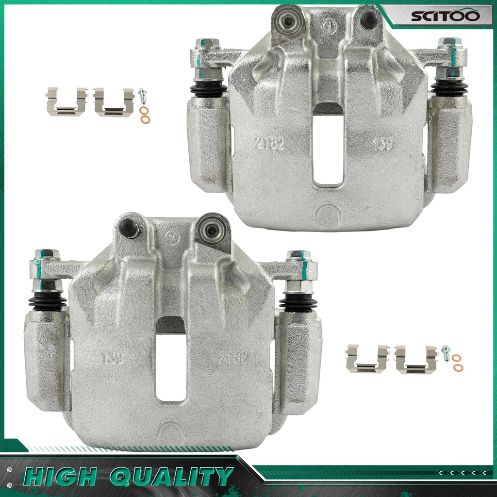 Front Brake Calipers w/ Bracket for Buick Lacrosse (2012–2016)