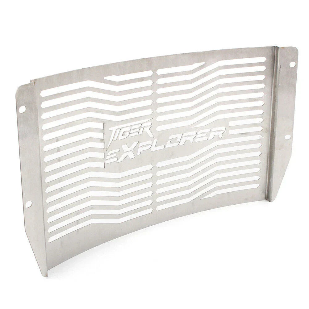 CNC Radiator Guard Protector Silver Grill Cover for TIGER 1200 EXPLORER (2012-2017)