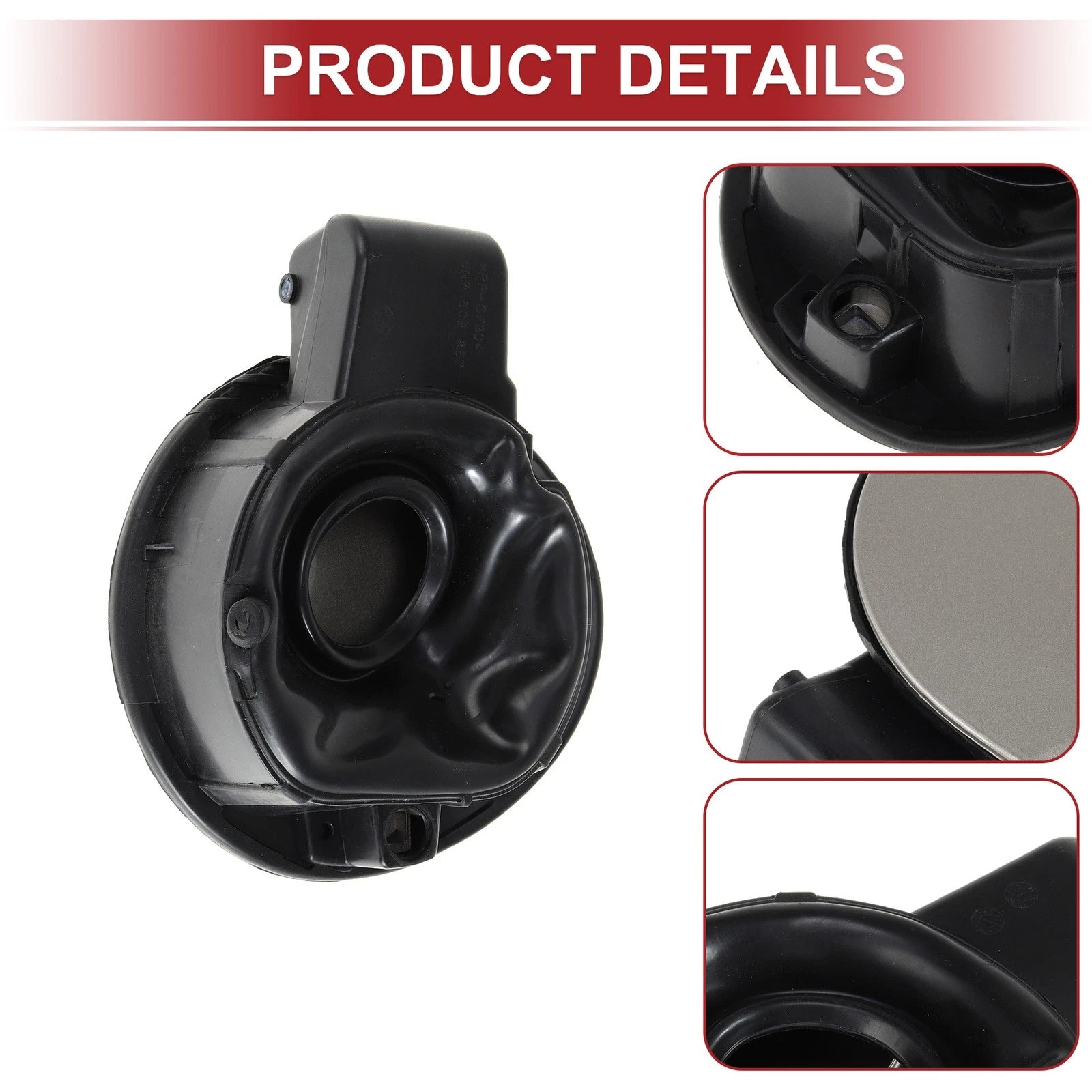 Fuel Tank Door Cap for Volkswagen Tiguan (2010–2019) Gold Tone