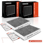 2X Activated Carbon Cabin Air Filter for BMW 328d 330e 320i 335i (2014–2018)