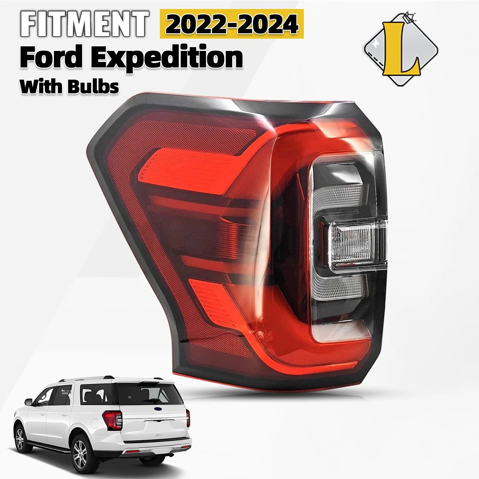 LED Tail Light Left for Ford Expedition Limited/King Ranch/Platinum (2022–2025)