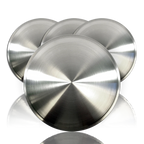 16" FULL MOON HOT ROD RACING DISC HUB CAPS SOLID WHEEL COVERS RIMS New Set of 4