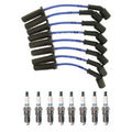 NGK 7mm Wire Set & Denso Iridium Spark Plug Kit for Escalade LaCrosse (2002–2019)