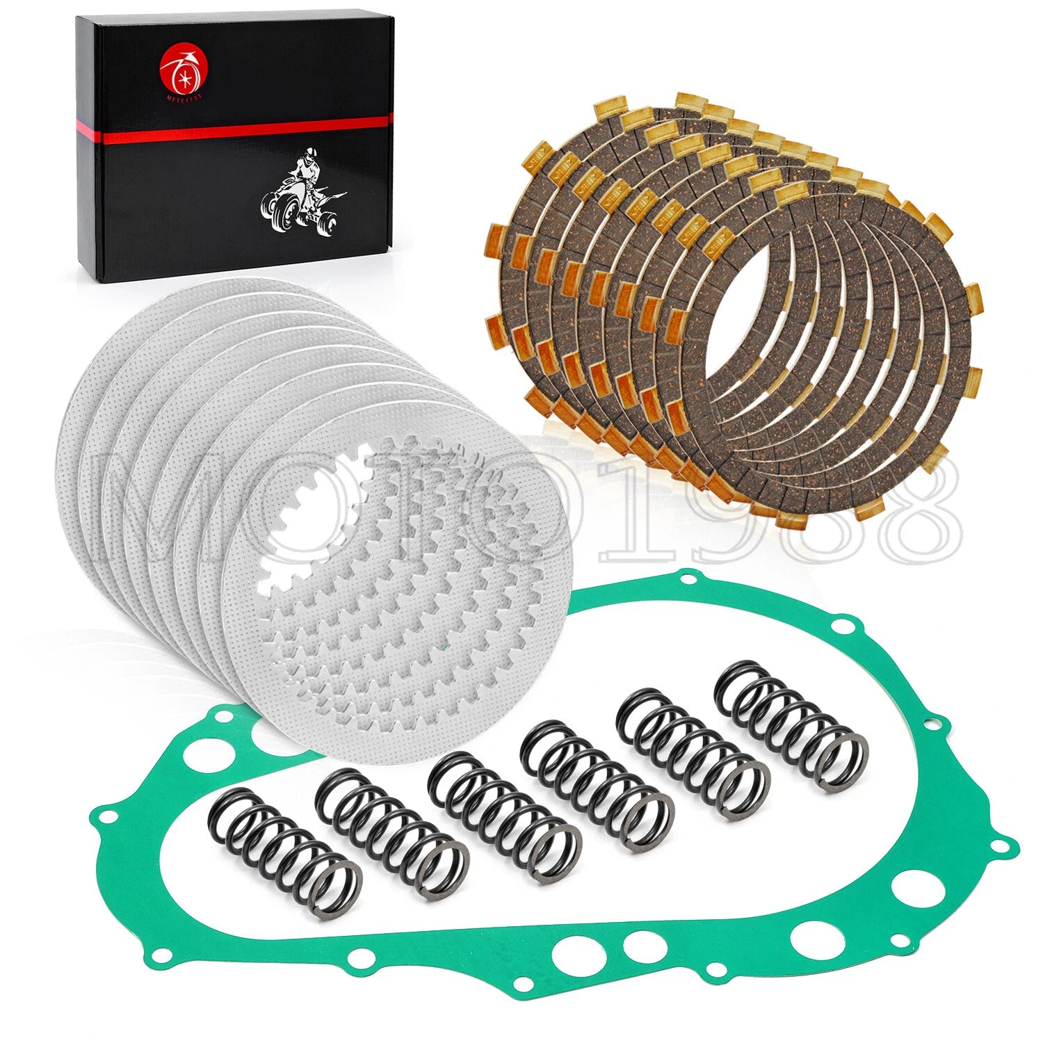 Clutch Kit with Heavy Duty Springs & Cover Gasket for Kawasaki KFX400 (2005–2006)