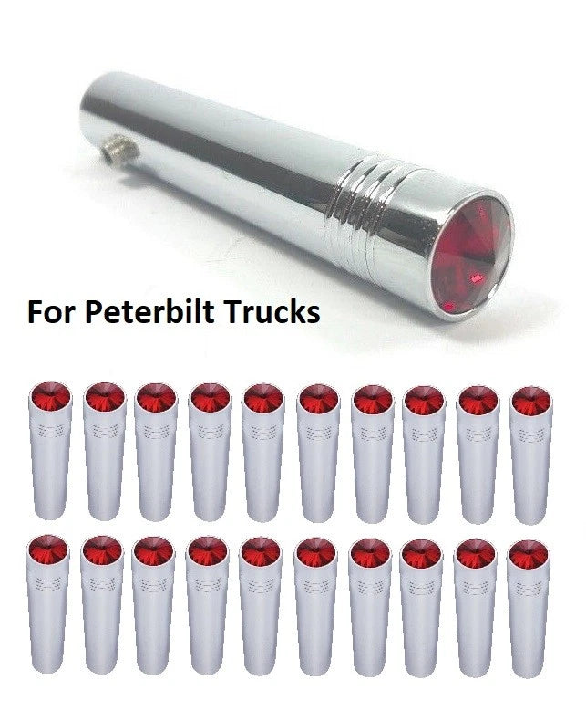 Red Toggle Switch Extension 2-1/4 in Replacement for Peterbilt (2000–2019)