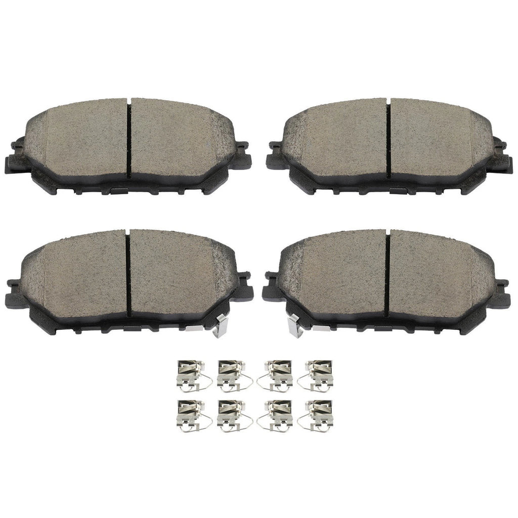 4X Solid Brake Rotors for Nissan Xterra 4.0L V6 (2005–2012)