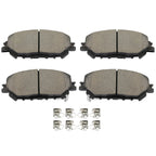 4X Solid Brake Rotors for Nissan Xterra 4.0L V6 (2005–2012)
