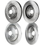 Set of 2 Front & Rear Brake Disc Rotors for Mercedes R Class R350