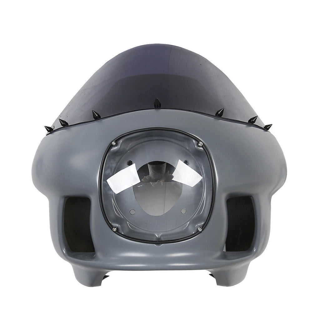 Front Upper Fairing Windshield Headlight for Harley Street Bob FXDB (2006–2017)