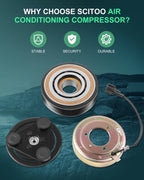 A/C Compressor Clutch Kit for Nissan Quest Murano (2003–2009)