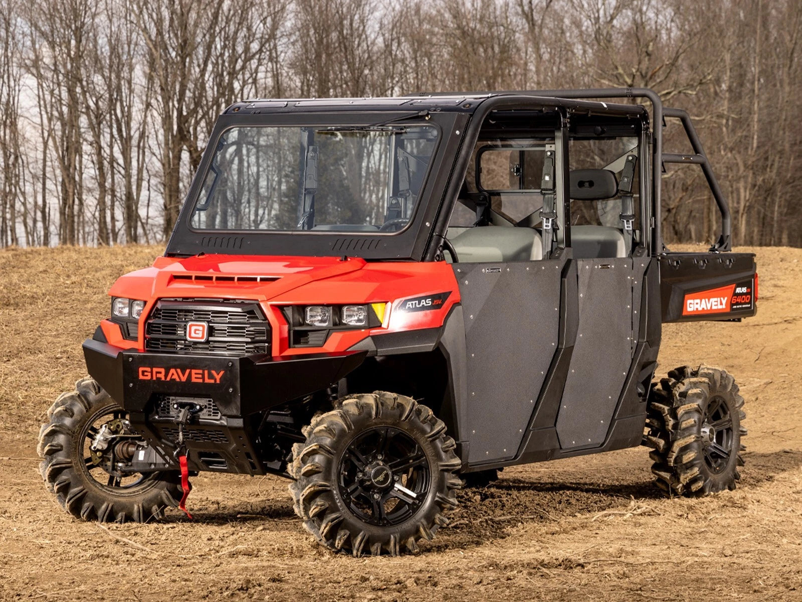 Glass Windshield for Gravely Atlas JSV (2023–2023)
