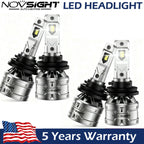 4X H11 LED Headlight Combo for