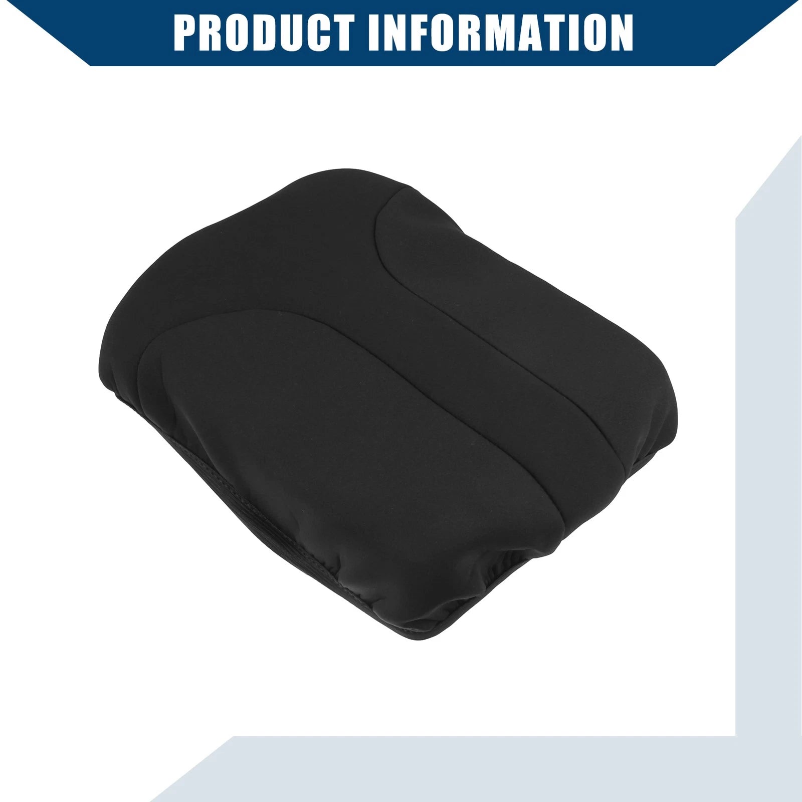 Center Console Armrest Cover for Nissan Rogue (2015–2020) Neoprene Black