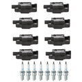 Set of 8 Ignition Coils & NGK Iridium Spark Plugs for Sierra 1500 Tahoe (2014–2019)