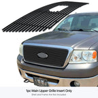 Honeycomb Upper Grille for Ford F-150 (2004-2008) Black Stainless