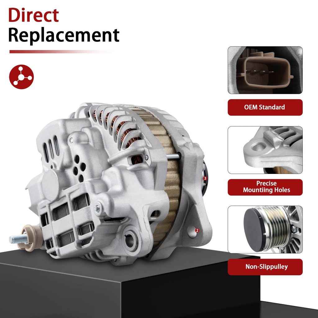 Alternator for Chrysler 200 2.4L (2011-2013) & Sebring (2007-2010)