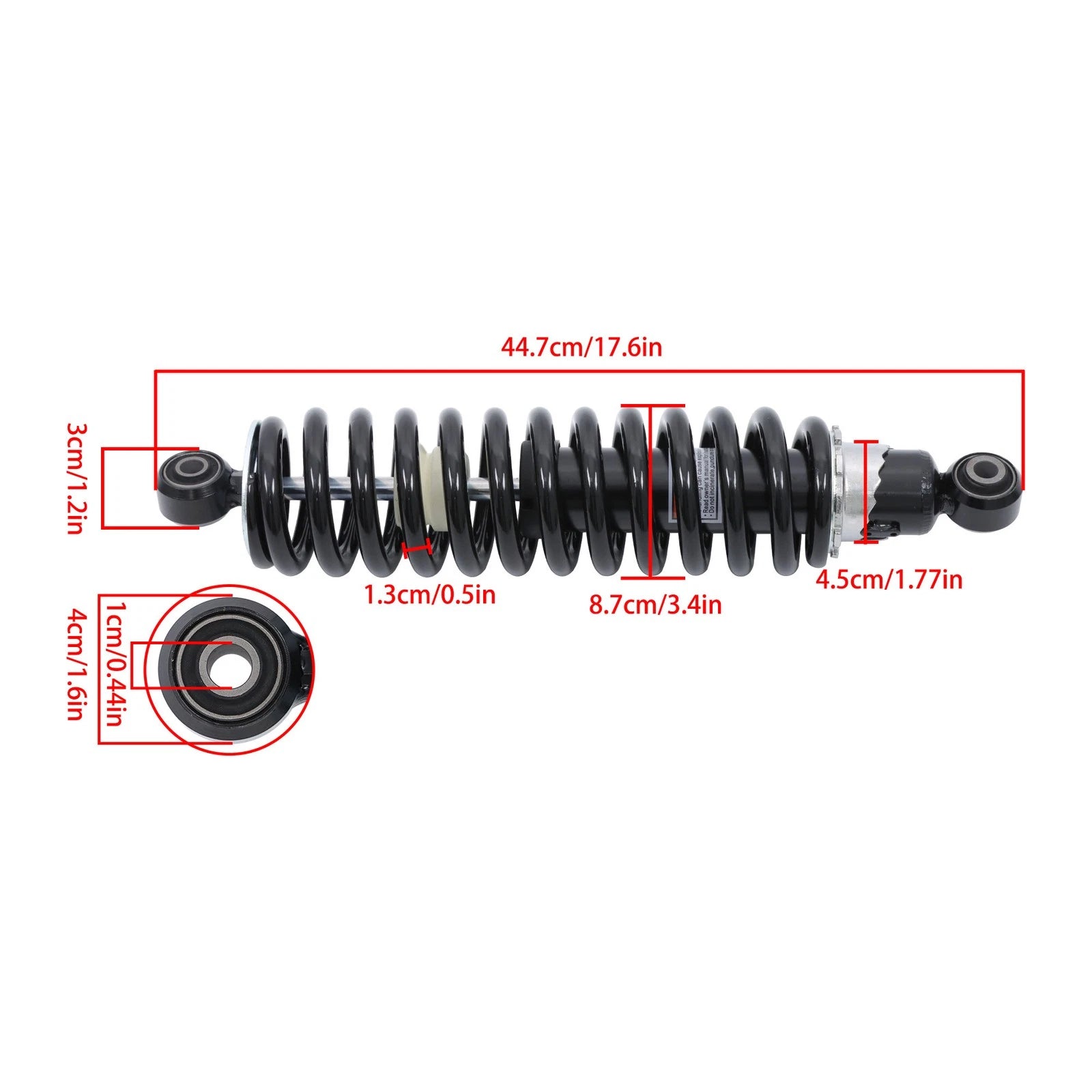 Rear Shocks for Kawasaki Mule PRO-DX PRO-DXT PRO-FX PRO-FXT (2017–2022) 45014-0441