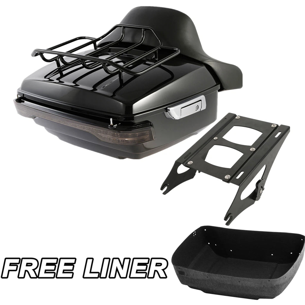 Trunk Pad Mount Rack Tail Light for Harley Touring (2014–2023)