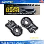 Set of 2 Upper Radiator Mount Brackets for Honda Civic (2016–2020)