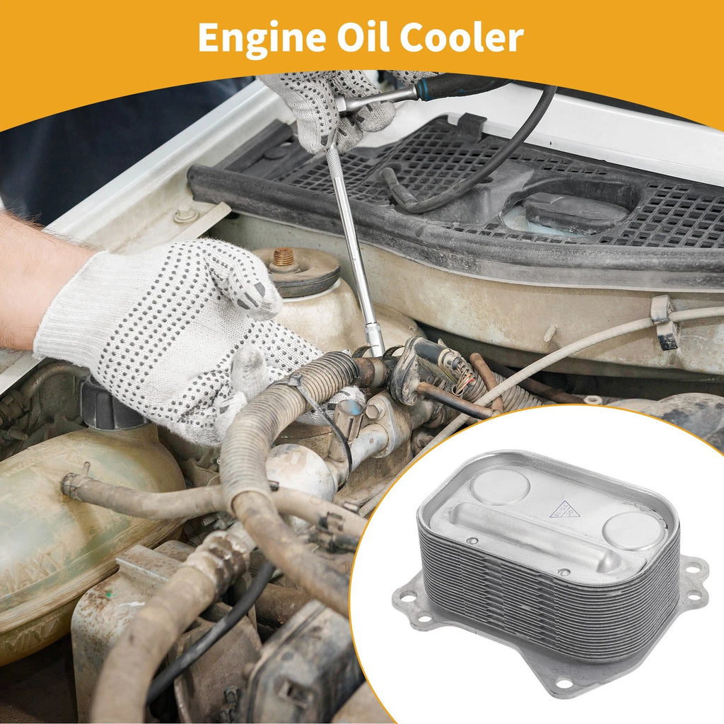 Engine Oil Cooler for BMW 320i (2012–2016) No. 11428574003/11428585624