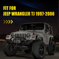 Smoke Dynamic Amber Fender Side Marker Light for Jeep Wrangler TJ (1997–2006)