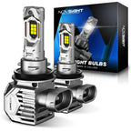 2X H11 LED Headlight Bulbs Conversion Kit 30000LM 6500K 130W