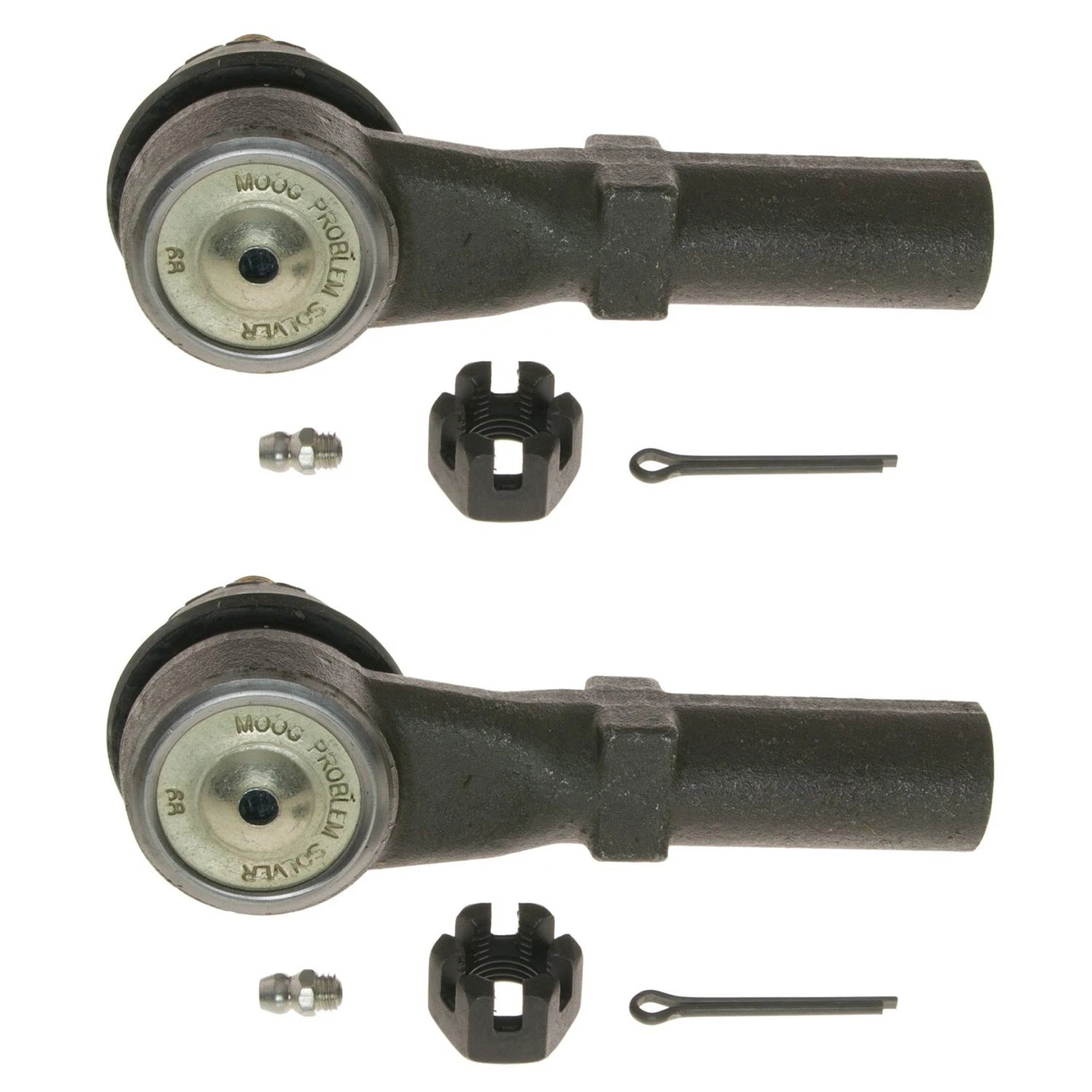 2X Front Outer Steering Tie Rod Ends for Chrysler Aspen, Dodge Durango (2007–2009)