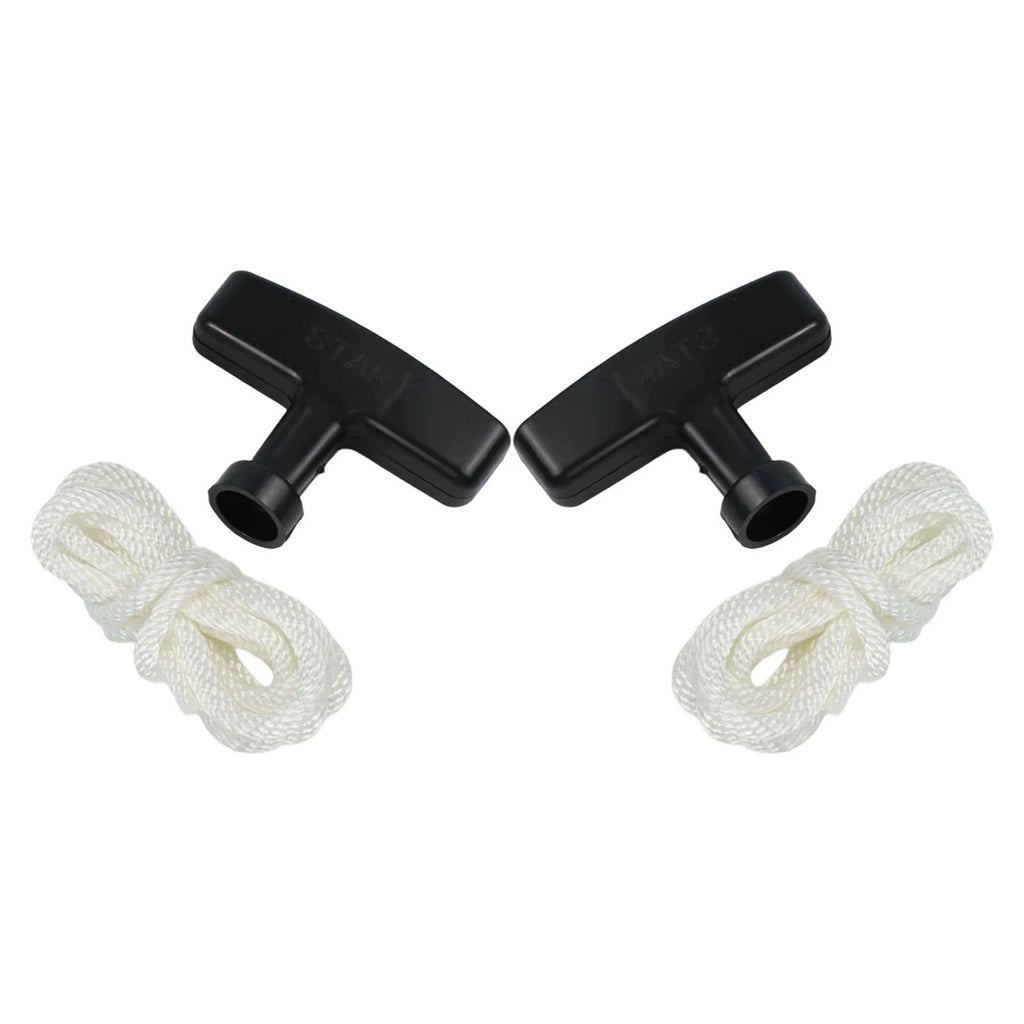 Set of 4 5mm Starter Rope Pull Cord for Small Engines (130cm)