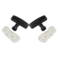 Set of 4 5mm Starter Rope Pull Cord for Small Engines (130cm)